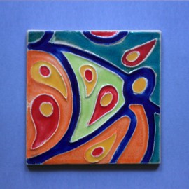 Azulejo Aresta - Desenhos Contemporâneo Persa
