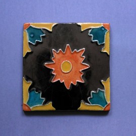 Azulejo Aresta - Flor Des. Tradicional