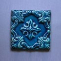 Azulejo Relevo - Azul Des. Tradicional