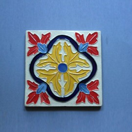 Azulejo Aresta - Folhas 3 Des. Tradicional