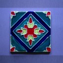Azulejo Aresta - Botão de Flor 2 Desenho Tradicional